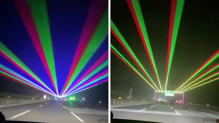 China is using lasers to stop drivers from falling asleep on roads