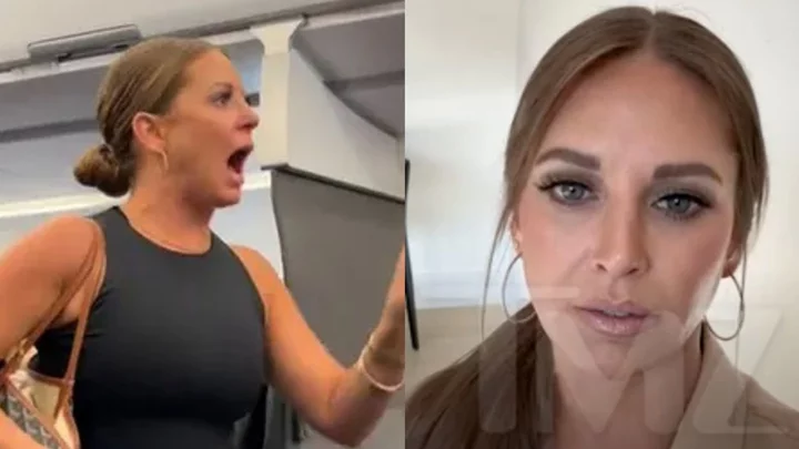 Tiffany Gomas says calling her 'crazy plane lady' is warranted in tearful apology video