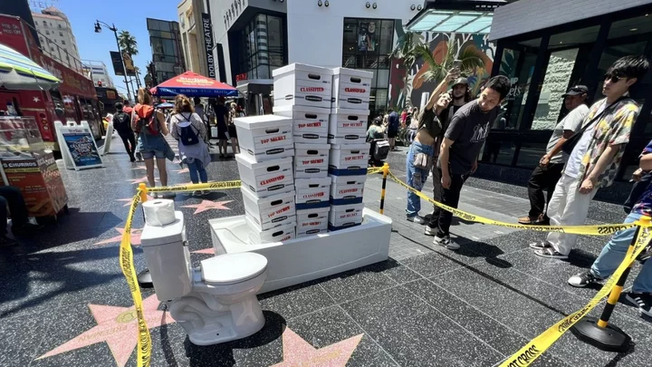 Trump's Hollywood star given 'Mar-A-Lago toilet' update