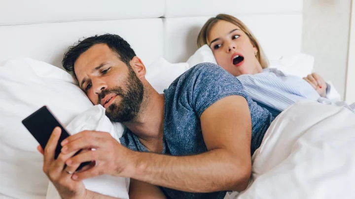 Woman makes husband sleep in separate bed after intense argument about vomiting