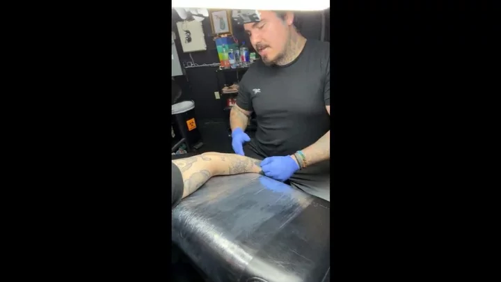Woman gets the same tattoo as her son just to make a point
