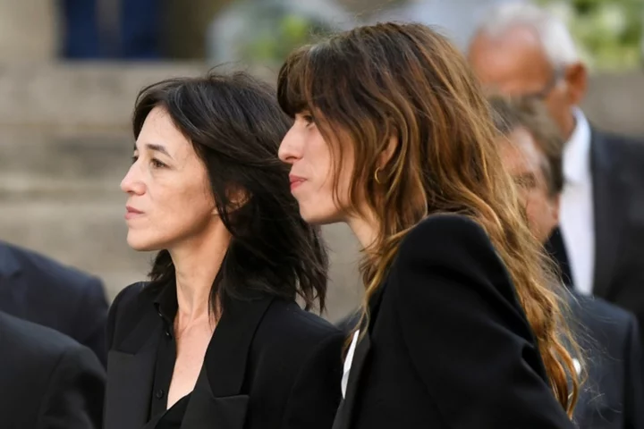 Galaxy of French stars pay final farewell to Jane Birkin