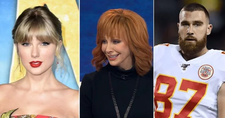 Reba McEntire jokes she’s ‘so devastated’ by Taylor Swift dating her ‘crush’ Travis Kelce