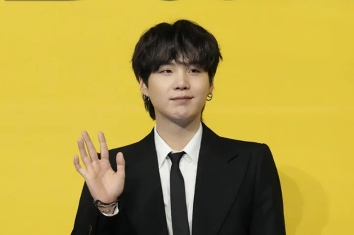 BTS member Suga begins alternative military service in South Korea