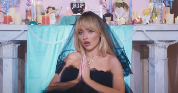 'Jesus was a carpenter': Internet giggles over Sabrina Carpenter's take on 'Feather' video's church fiasco