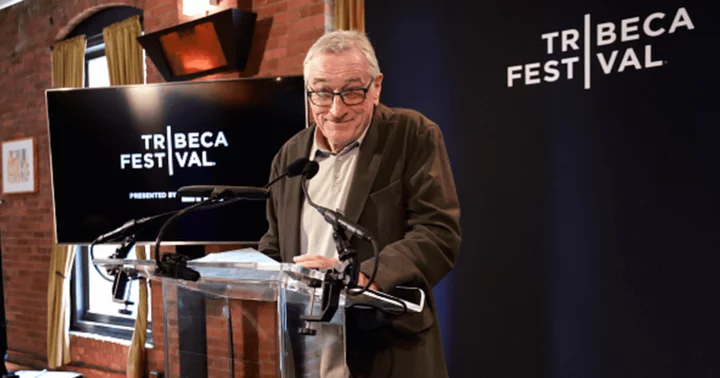 Robert De Niro, 79, rocks stylish suit, attends 16th Annual Chanel Tribeca Artists Dinner with girlfriend Tiffany Chen