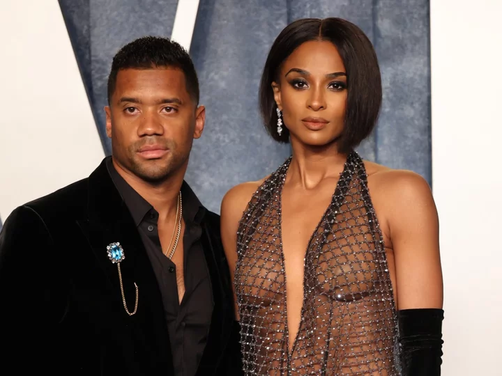 Ciara announces she’s pregnant with third child with husband Russell Wilson