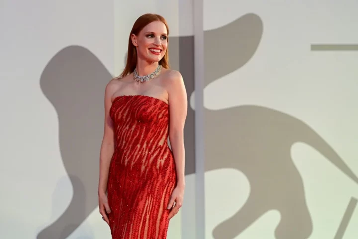 Chastain backs strikes as she closes political Venice fest