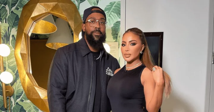 'Fix him up': Internet trolls Larsa Pippen's BF Marcus Jordan for his fashion choices at Miami F1