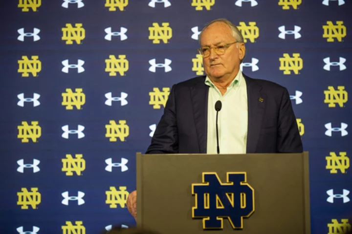 Swarbrick to step down as Notre Dame's AD next year; NBC Sports' Peter Bevacqua will take over