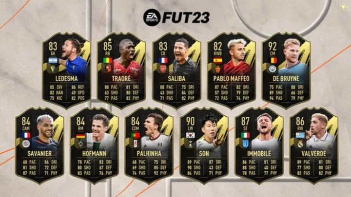 FIFA 23 Team of the Week 1 Revealed: Full List