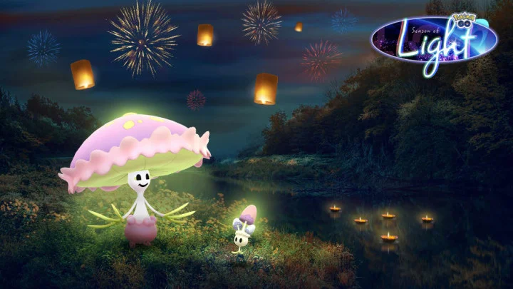 Pokémon GO Morelull and Shiinotic Debut in Festival of Lights