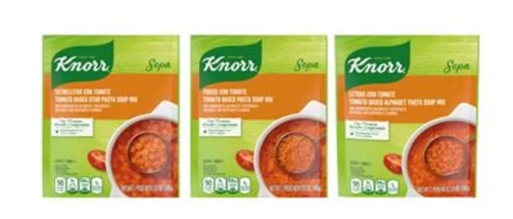 Unilever U.S. Voluntarily Recalls Select Knorr Sopa Soup Mix products due to Potential Undeclared Egg Allergen