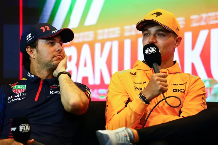 ‘Incredible’ Lando Norris backed for more podium success by Red Bull’s Max Verstappen and Sergio Perez