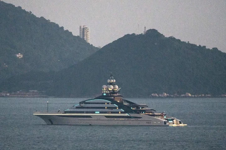 Russian Tycoon’s Superyacht Reappears, Heading for South Korea