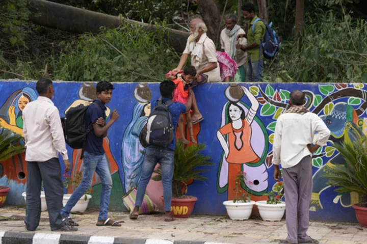 New Delhi got a makeover for the G20 summit. The city's poor say they were simply erased