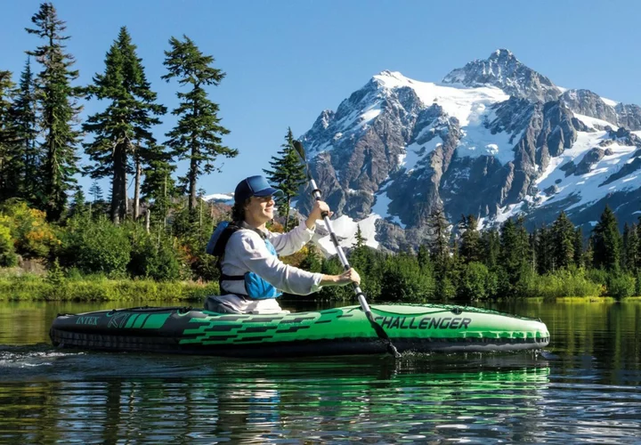 Unleash your inner adventurer with this 51% off deal on an Intex inflatable kayak