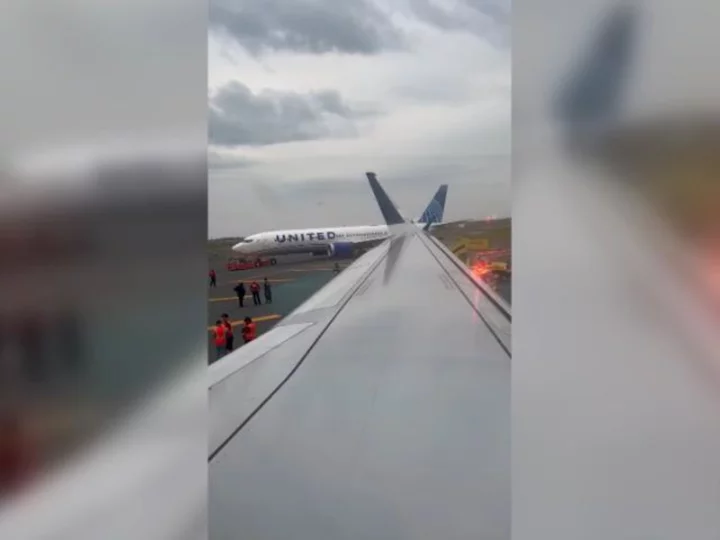 Wing of United flight clipped tail of Delta plane at Boston airport, officials say