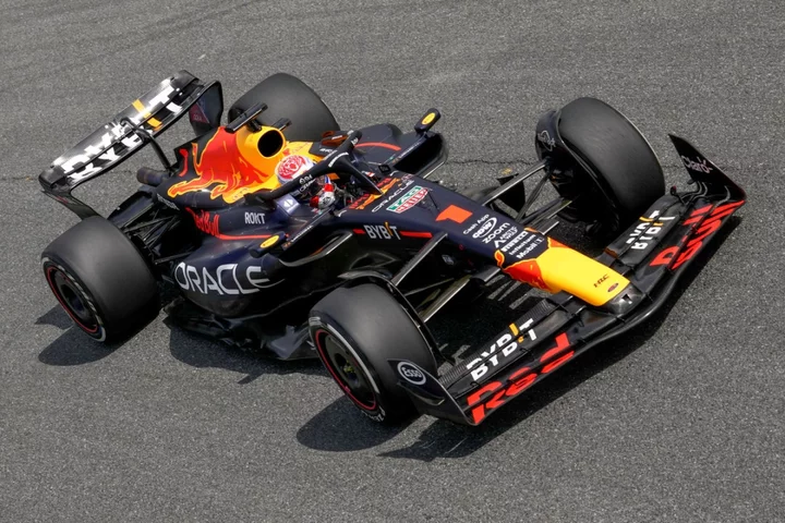 Max Verstappen fastest in Monza practice as he chases record 10th successive win