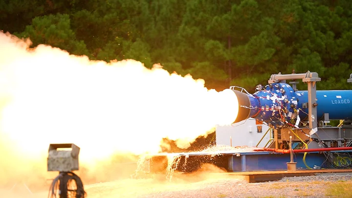 Watch NASA test powerful motor for its moon megarocket