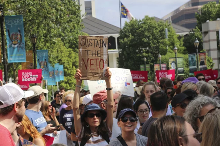 North Carolina GOP takes first step to override veto of 12-week abortion limit