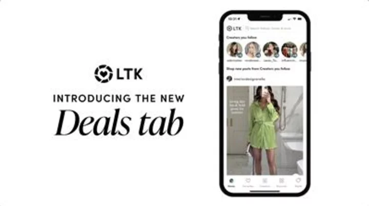 LTK Creator Guided Shopping App Launches Dedicated Destination for Deals to Shop Creators’ Top Sale Finds