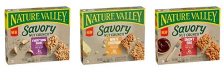 Nature Valley Adds New Level of Flavor with First Savory Snack Option, Nature Valley Savory Nut Crunch Bars