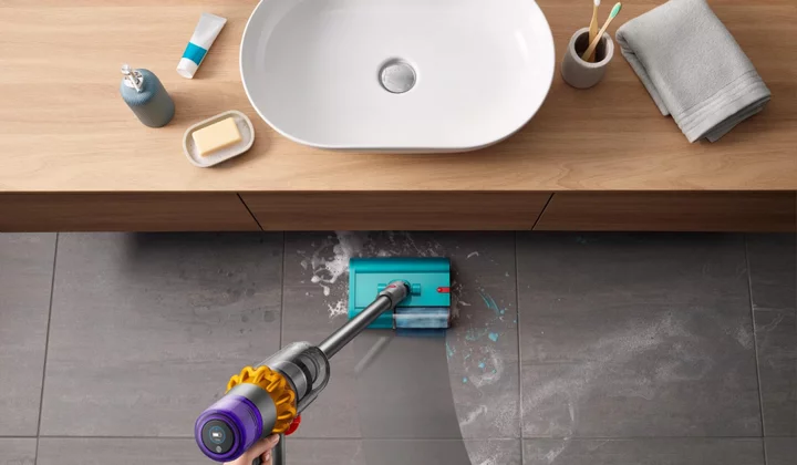 One of Dyson's cordless vacuums has a mopping head now, and you can finally buy it