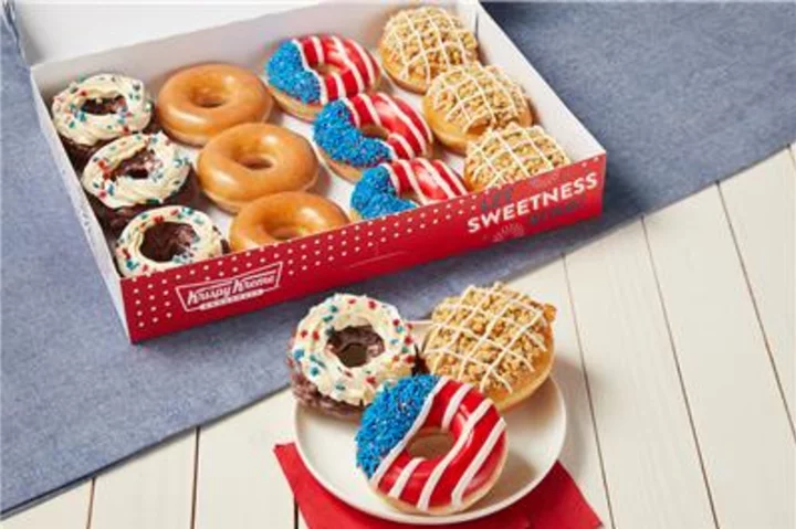 Let Sweetness Ring! KRISPY KREME® Introduces New Fourth of July ‘Stars and Stripes Dozen,’ Beginning June 21