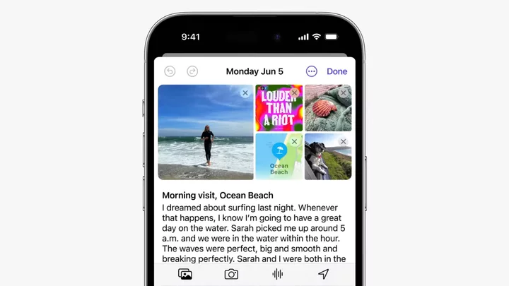 The iOS 17 Journal app is now in beta — how to access it