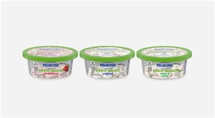 Philadelphia Cream Cheese Debuts Plant-Based Spread Nationwide