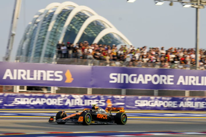 F1 drivers ready for the heat and humidity in Singapore, where their drinking water is like hot tea