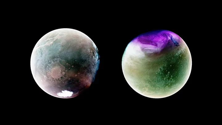 NASA spacecraft beams back trippy views of Mars