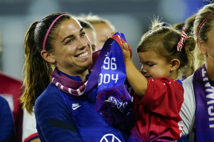 Many stars at Women's World Cup juggle parenthood while playing on the world stage