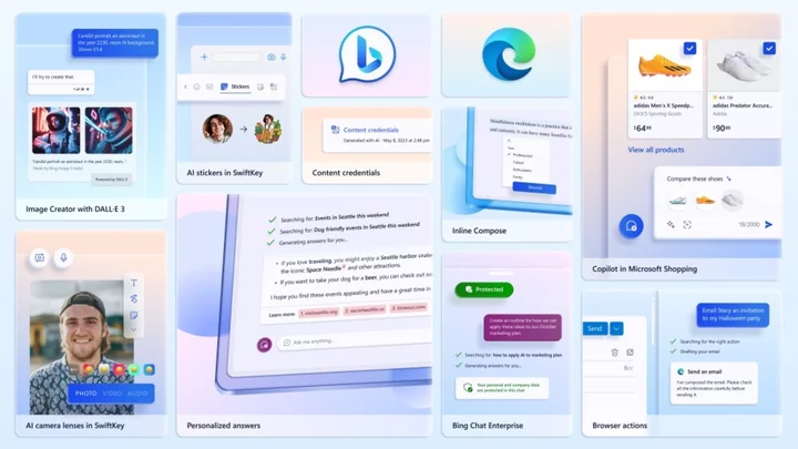 Major new Bing AI features revealed during the Microsoft Surface event