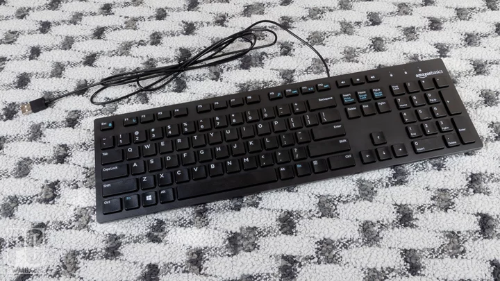 Amazon Basics Low-Profile Wired USB Keyboard Review
