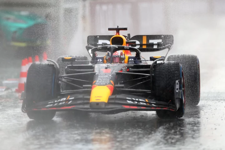 Max Verstappen survives dramatic rain chaos to claim record-equalling victory at Dutch GP