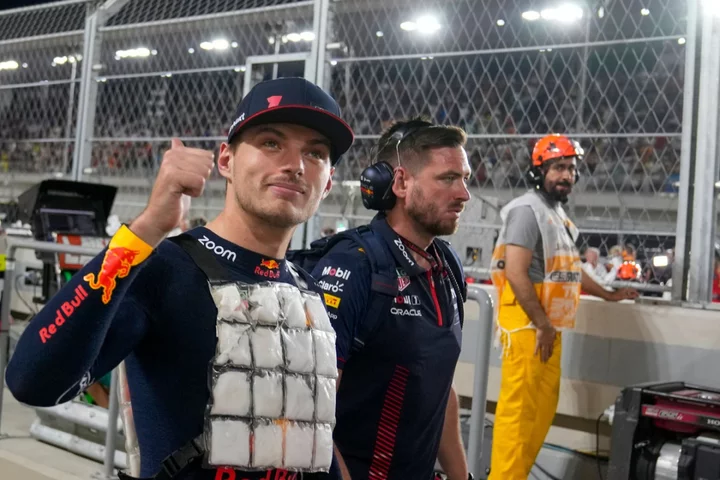 Qatar hero: Max Verstappen wraps up his third world championship