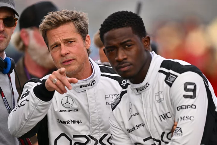 Lewis Hamilton gives update on Brad Pitt F1 movie amid Hollywood strikes