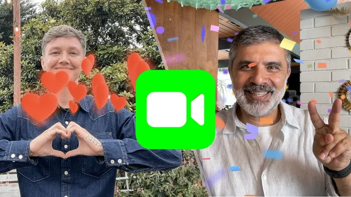 8 FaceTime gestures that trigger cool reactions on iOS 17
