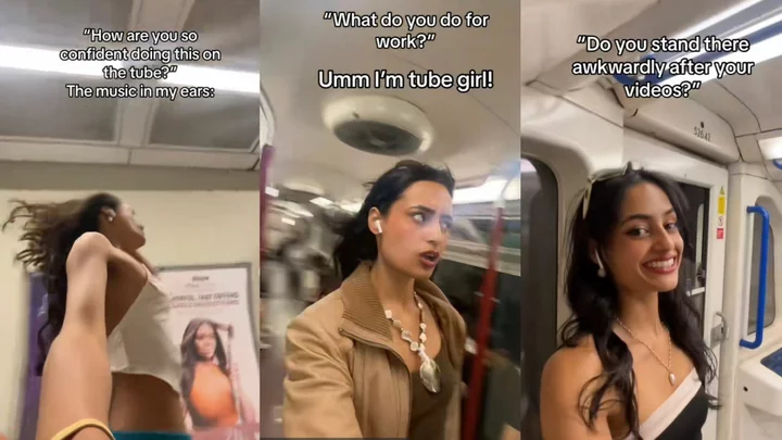 TikTok's Tube Girl has everyone talking