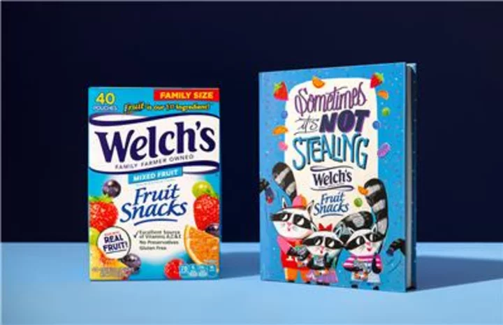 Welch's® Fruit Snacks Releases New Storybook: Sometimes It's Not Stealing