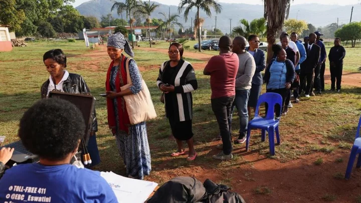 Eswatini election: The vote in a kingdom where parties are banned