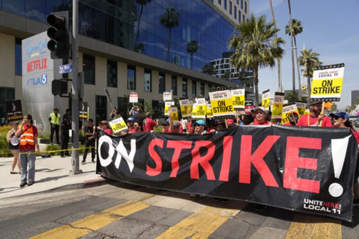 California governor rejects bill to give unemployment checks to striking workers