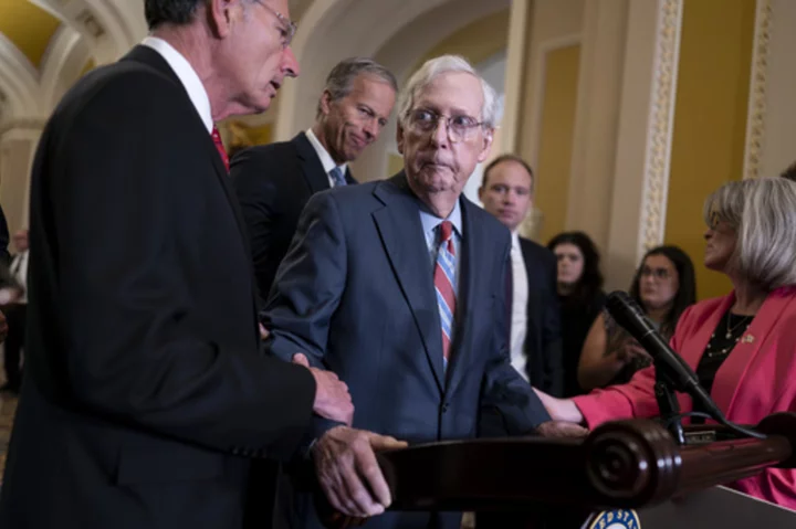 Sen. McConnell says he plans to serve his full term as leader despite questions about his health