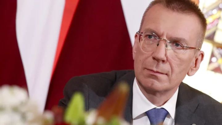 Latvia swears in Edgars Rinkevics as EU's first openly gay president