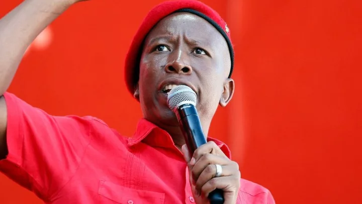 South Africa's Julius Malema celebrates 10 years of the EFF