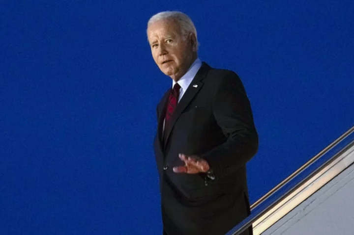 Biden is off to Windsor Castle to have tea with King Charles and promote clean energy