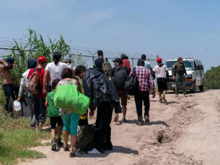 Migrant crossings along the southern US border are rising, reaching more than 8,000 apprehensions