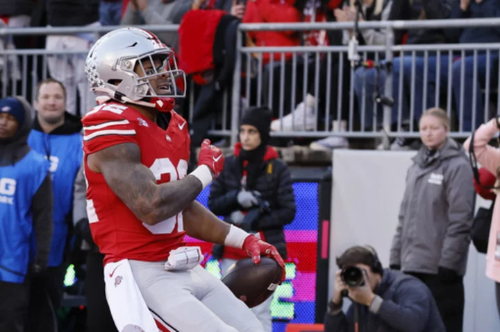 AP Top 25: Ohio State jumps Michigan, moves to No. 2. Washington, FSU flip-flop at Nos. 4-5